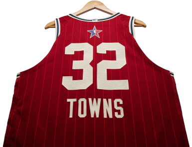 View full screen - View 1 of Lot 24. Karl-Anthony Towns Game Worn ‘NBA All-Star Game’ Complete Uniform | 50 Points.