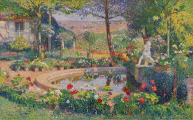 View full screen - View 1 of Lot 44. Le Bassin principal du parc de Marquayrol à Labastide-du-Vert.