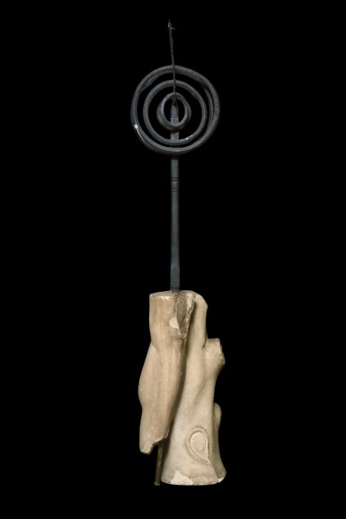 View full screen - View 1 of Lot 279. A Roman Marble Left Lower Leg, circa 2nd Century A.D..