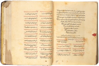 View full screen - View 1 of Lot 119. 'ALI B. AL-‘ABBAS AL-MAJUSI (LATINISED AS 'HALY ABBAS', D. CIRCA 994 AD), KITAB KAMIL AL-SINA’AH AL-TIBBIYAH ('THE COMPLETE BOOK OF THE MEDICAL ART'), COPIED BY SALAMALLAH B. HABIBALLAH B. MUHAMMED, PERSIA, SAFAVID, DATED 990-91 AH/1582-84 AD.