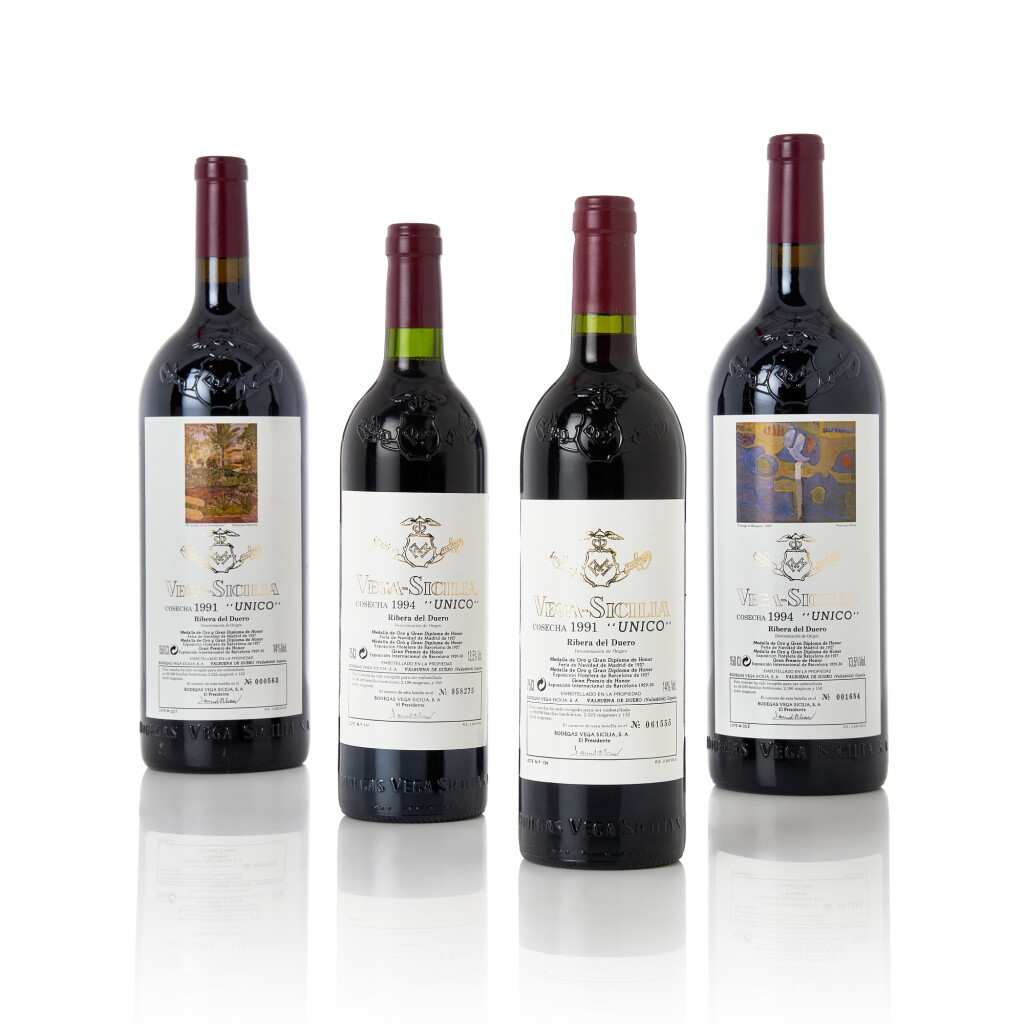 View full screen - View 1 of Lot 536. Vega Sicilia 'Unico' 1994 (3 BT).