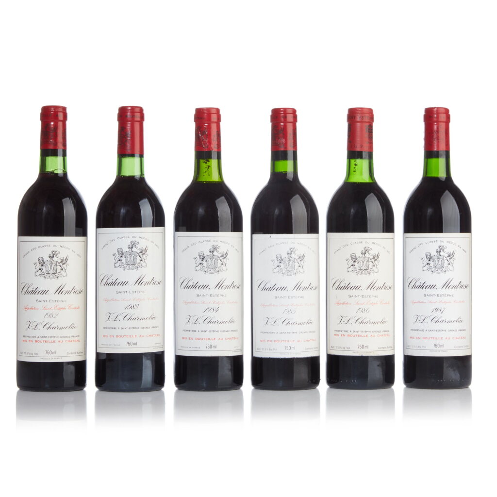 View full screen - View 1 of Lot 28. Château Montrose Vertical 1982-2017 (36 BT).