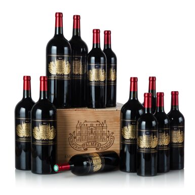 View full screen - View 1 of Lot 165. Château Palmer 2014 (12 MAG).