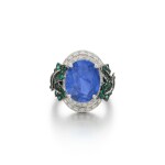 Diamond and Sapphire Ring