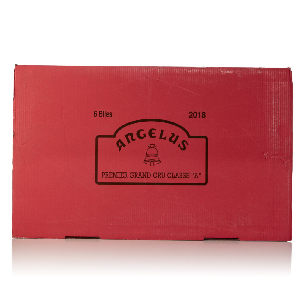 View full screen - View 1 of Lot 50. Château Angélus 2018 (6 BT).