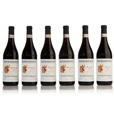 View full screen - View 1 of Lot 550. Mixed Case of Barbaresco and Barolo by Produttori de Barbaresco (12 BT).