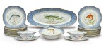 A ROYAL COPENHAGEN 'FISH SERVICE', 20TH CENTURY