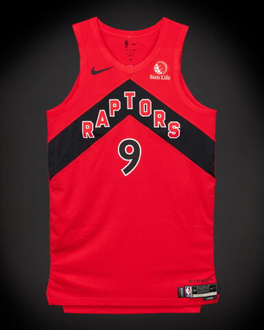 View full screen - View 1 of Lot 44. RJ Barrett Toronto Raptors 2026 NBA Playoffs Eastern Conference Round 1 Game Worn Icon Edition Jersey | Game 1 | Matched to 4 Games.