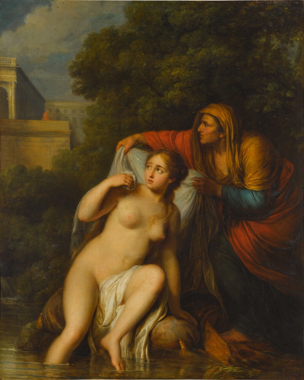 View full screen - View 1 of Lot 206. Bathsheba at her bath.