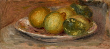 View full screen - View 1 of Lot 11. Nature morte aux citrons - fragment.