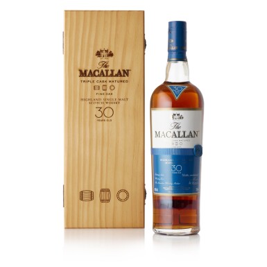 View full screen - View 1 of Lot 6022. The Macallan 30 Year Old Fine Oak 43.0 abv NV (1 BT70).