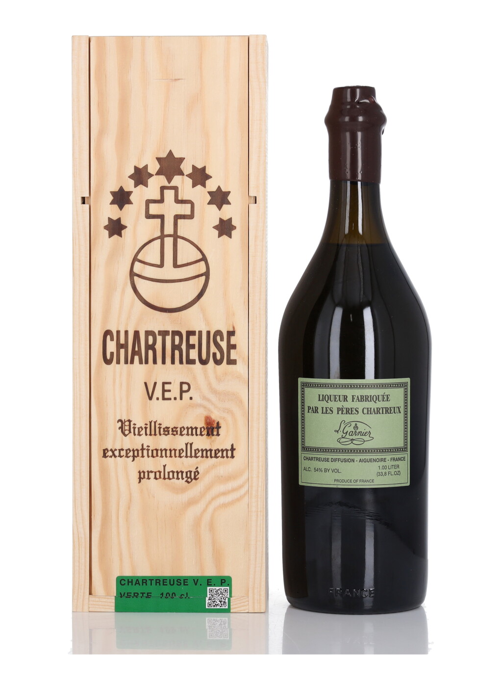 View full screen - View 1 of Lot 310. Chartreuse VEP Green 2024 Release 54.0 abv NV (1 Bottle Litre).