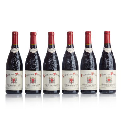View full screen - View 1 of Lot 308. Châteauneuf du Pape, Clos des Papes 2017 Paul Avril (6 BT).