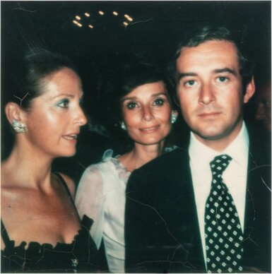 View full screen - View 1 of Lot 59. Doris Brynner, Audrey Hepburn, and Andrea Dotti.