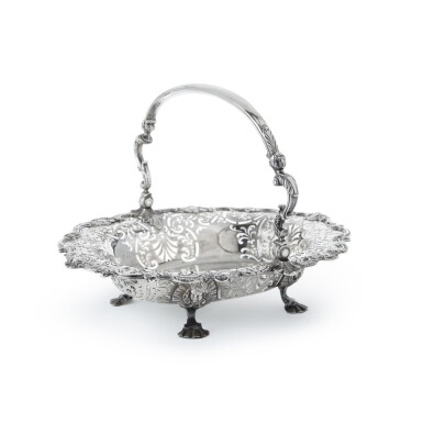 View full screen - View 1 of Lot 547. A George II Silver Basket, Edward Aldridge, London, 1744.