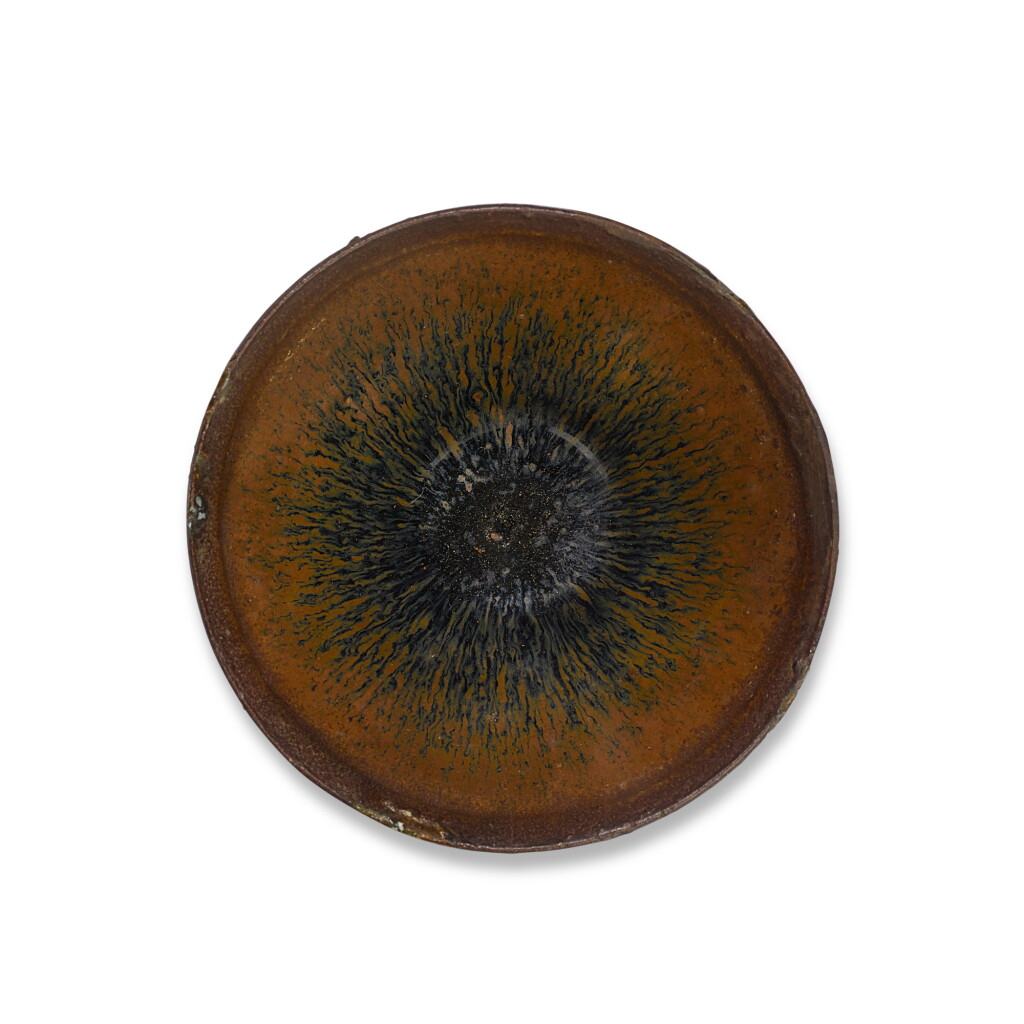 View full screen - View 1 of Lot 133. A Jian 'hare's fur' bowl, Southern Song dynasty | 南宋 建窰黑釉兔毫盞.