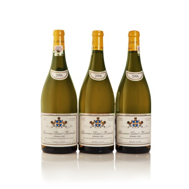 View full screen - View 1 of Lot 438. Bienvenues Bâtard Montrachet 2006 Domaine Leflaive (3 MAG).