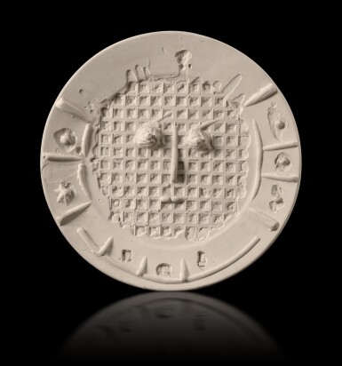 View full screen - View 1 of Lot 6. Visage a la Grille (A. R. 351).