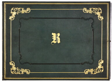 View full screen - View 1 of Lot 107. A folio of 74 sheets by Various Artists, Primarily Drawings of the Early 19th Century including Robert Reinick (German, 1805-1852), Ernst Friedrich August Rietschel (German 1804-1861), Gustav Friedrich Papperitz (German 1813–1861) and James Sherwood Westmacott, including Romantic Landscapes, Portraits, Studies of Allegorical Sculpture, and Botanical Studies.