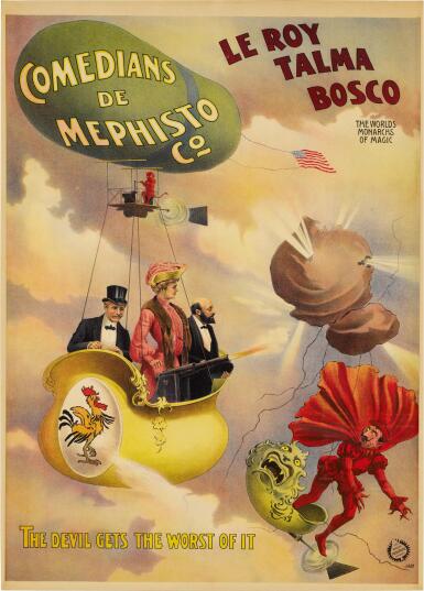 View full screen - View 1 of Lot 181. Comedians De Mephisto Co. | The Monarchs of Magic.