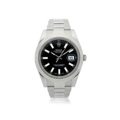 View full screen - View 1 of Lot 1055. ROLEX | REFERENCE 116334 DATEJUST A STAINLESS STEEL AUTOMATIC WRISTWATCH WITH DATE AND BRACELET, CIRCA 2013.