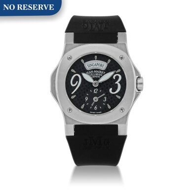 View full screen - View 1 of Lot 487. LADY SPORT GMT STAINLESS STEEL MULTI TIME-ZONE WRISTWATCH CIRCA 2005.