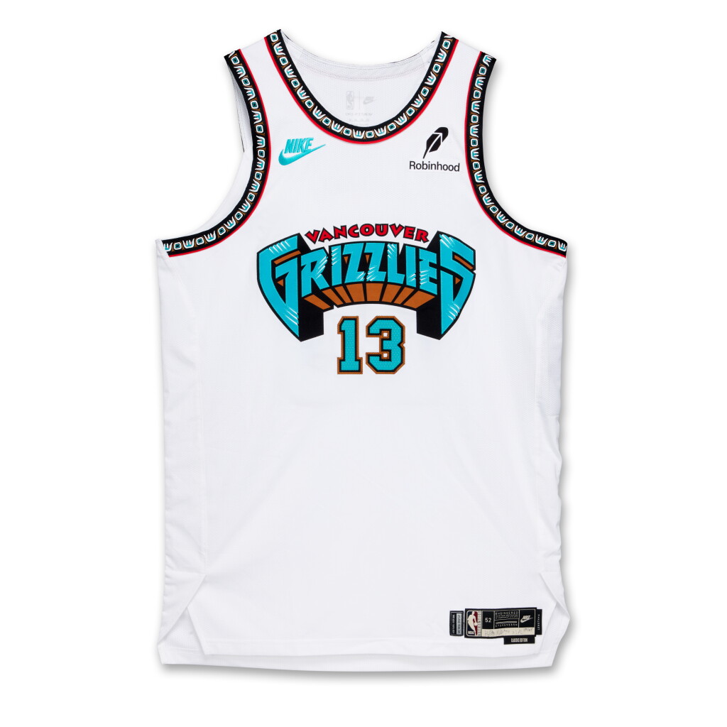 View full screen - View 1 of Lot 116. Jaren Jackson Jr. Memphis Grizzlies 2024-2025 Game Worn Classic Edition Jersey .
