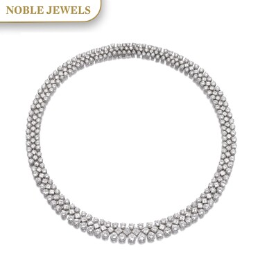 View full screen - View 1 of Lot 662. Fendler | Diamond necklace, 1960s | Fendler 鑽石項鏈,約1960年.