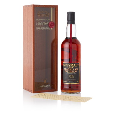 View full screen - View 1 of Lot 8052. Macallan Gordon MacPhail Speymalt 43.0 abv 1967 (1 BT70).