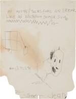 JEAN-MICHEL BASQUIAT | UNTITLED (BRAILE TEETH)