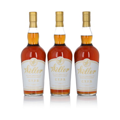 View full screen - View 1 of Lot 383. Weller C.Y.P.B 95 Proof NV (3 BT 75cl).