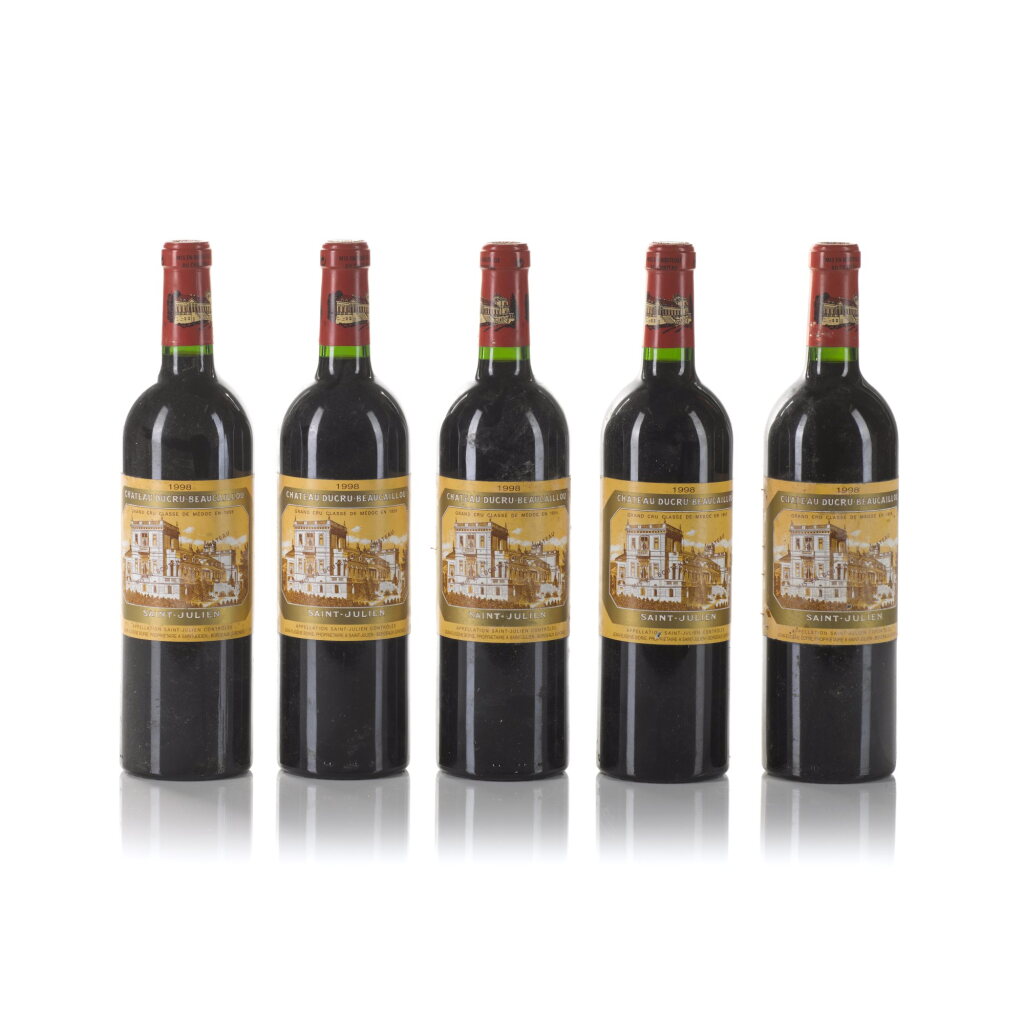 View full screen - View 1 of Lot 537. Château Ducru Beaucaillou 1998 (5 BT).