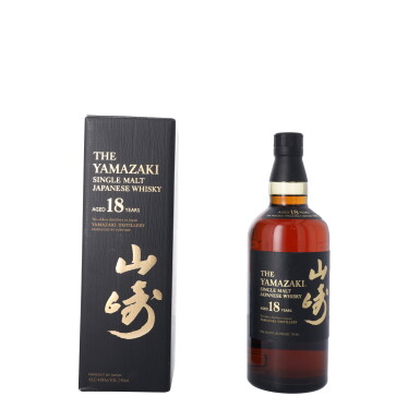 View full screen - View 1 of Lot 142. Yamazaki 18 Year Old 43.0 abv NV (1 BT75).