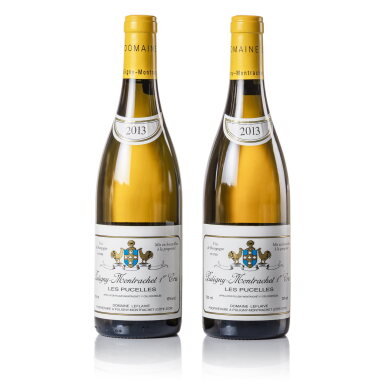 View full screen - View 1 of Lot 285. Puligny Montrachet, Les Pucelles 2013 Domaine Leflaive (2 BT).