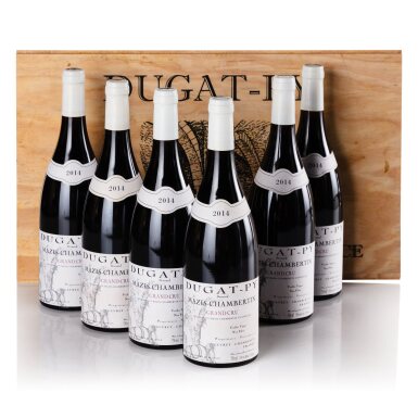 View full screen - View 1 of Lot 373. Mazis Chambertin, Vieilles Vignes 2014 Bernard Dugat-Py (6 BT).
