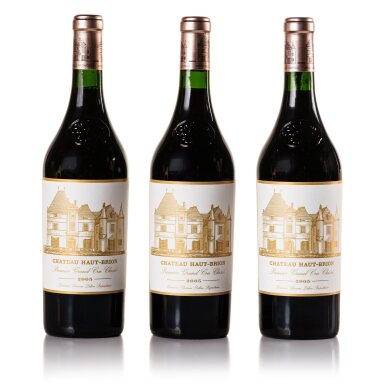 View full screen - View 1 of Lot 474. Château Haut Brion 2005 (3 BT).