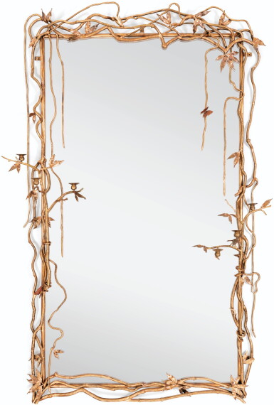 View full screen - View 1 of Lot 50. CLAUDE LALANNE | UNIQUE MIRROR.