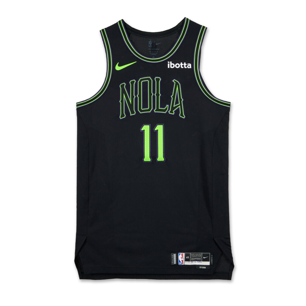 View full screen - View 1 of Lot 77. Dyson Daniels New Orleans Pelicans 2023-2024 In-Season Tournament Game Worn City Edition Jersey .
