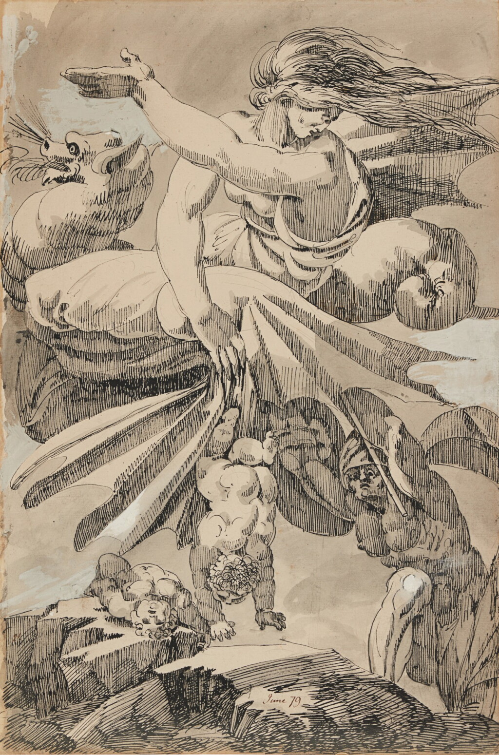 View full screen - View 1 of Lot 38. Medea killing her children.