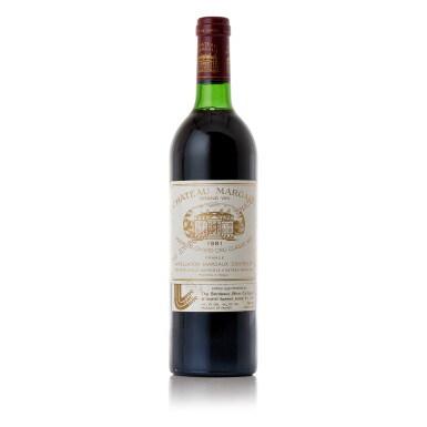 View full screen - View 1 of Lot 7783. Château Margaux 1981 (1 BT).