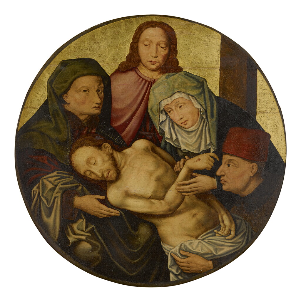 View full screen - View 1 of Lot 260. MANNER OF ROGIER VAN DER WEYDEN, 17TH CENTURY | THE LAMENTATION OF CHRIST.
