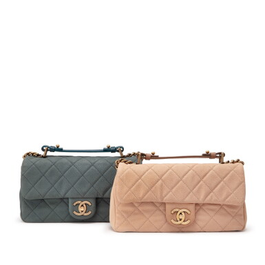 View full screen - View 1 of Lot 175. A Set of Two Chanel Bags.