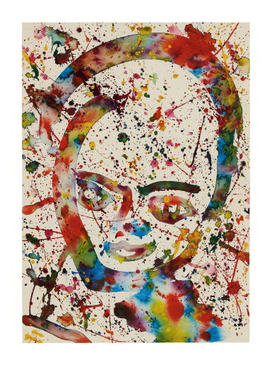 View full screen - View 1 of Lot 139. SAM FRANCIS | UNTITLED (SELF PORTRAIT).