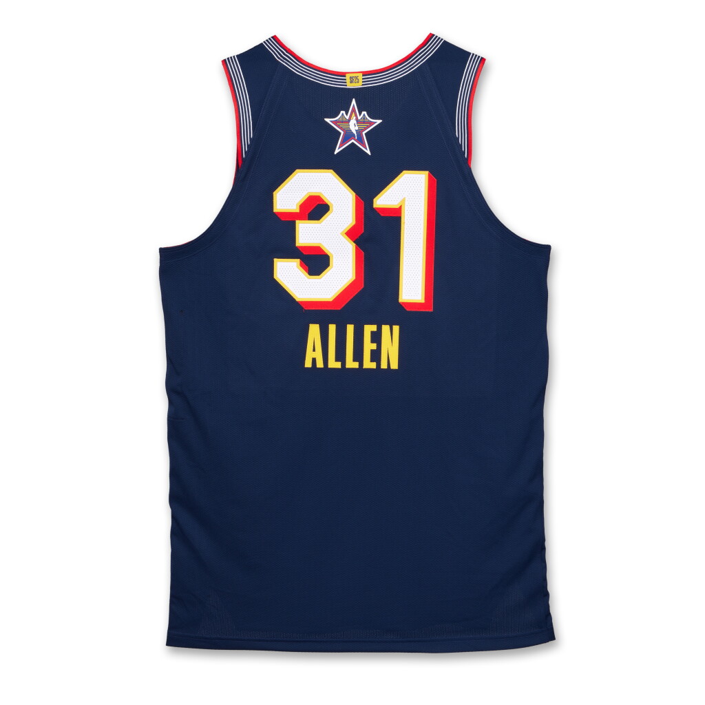 View full screen - View 1 of Lot 38. Jarrett Allen ‘NBA All-Star’ Prototype Jersey.