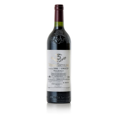 View full screen - View 1 of Lot 8511. Vega Sicilia 'Unico' 1998 (3 BT).