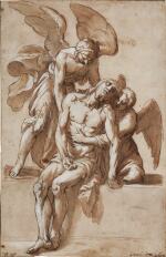 The Entombment with Angels