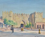 LUDWIG BLUM | The Damascus Gate, Jerusalem