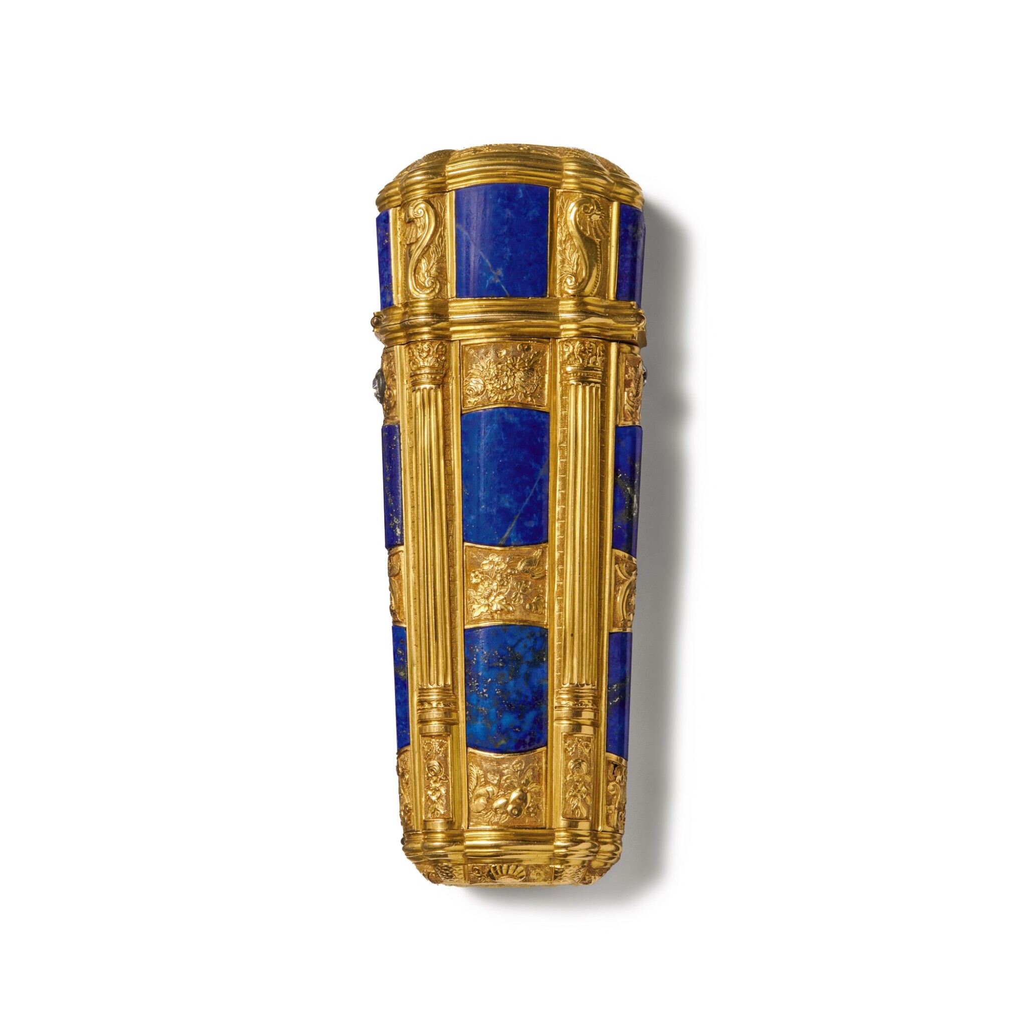 A Jewelled Gold And Lapis Lazuli Etui Probably English Circa 1735 A Treasury Of Vertu Important Gold Boxes From A Private Family Collection Sotheby S A Jewelled Gold And Lapis Lazuli Etui Probably English Circa 1735 A Treasury Of Vertu Important Gold Boxes From A Private Family Collection Sotheby S