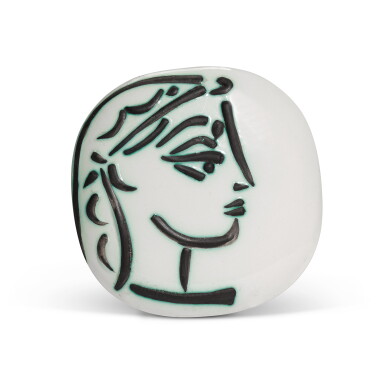 View full screen - View 1 of Lot 13. Profil de Jacqueline (A. R. 383).