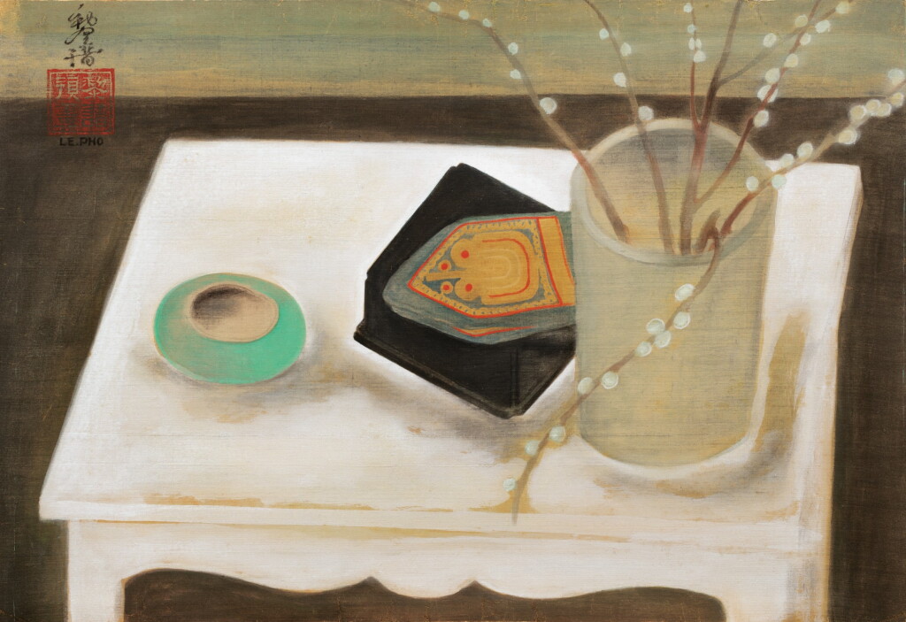 View full screen - View 1 of Lot 85. Nature morte à la table blanche .